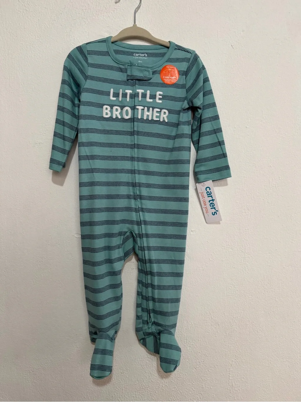 Carter's Teal and Navy Striped